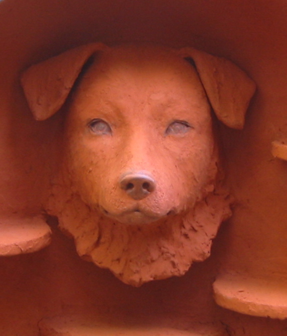 Memorial Portrait Sculpture of Beloved Dog