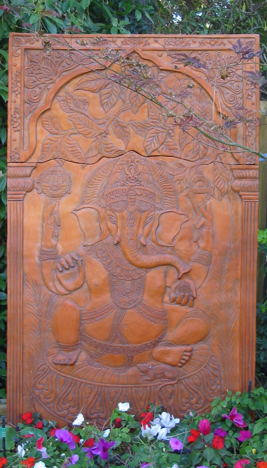 Garden Bas-relief Sculpture of Ganesh 
