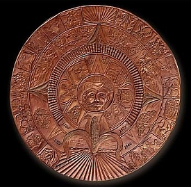 Bronze Seal Commemorating Spanish and Mexican Soverignty in California